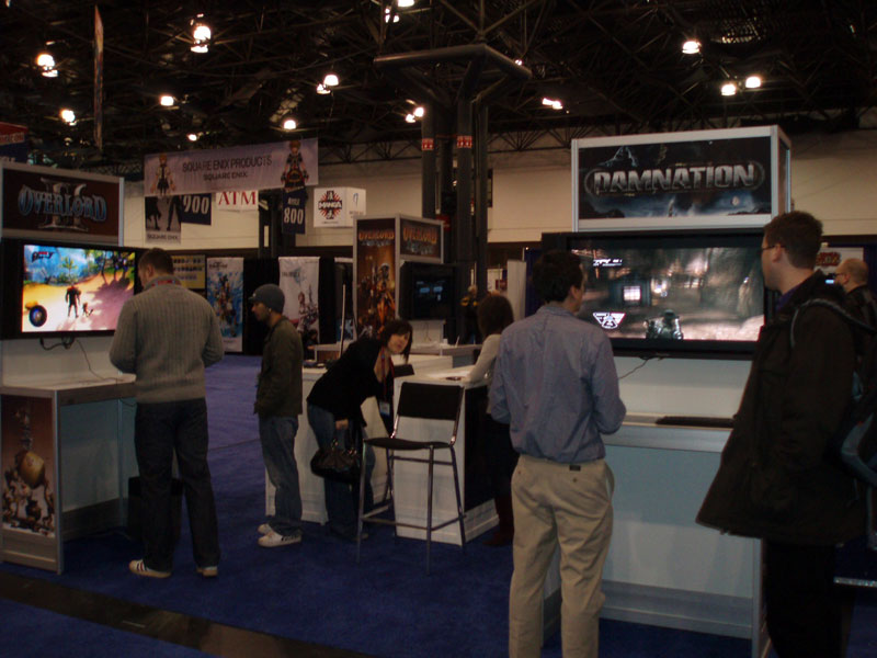 Illustration for article titled A Look At The Gaming Booths From Comic-Con
